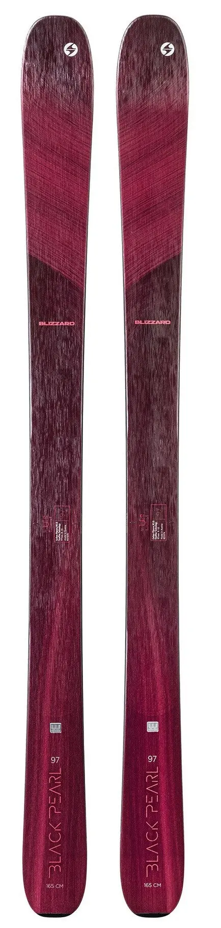 2022 Blizzard Black Pearl 97 Ladies Snow Skis 1