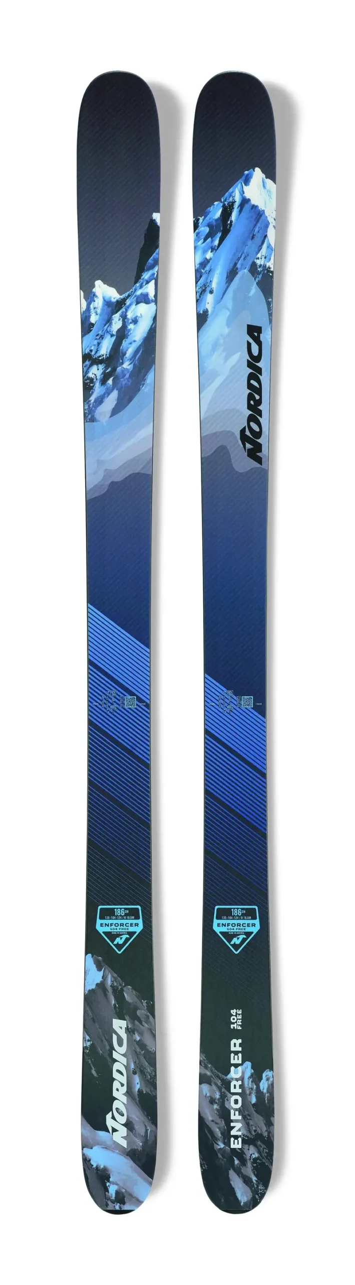 2022 Nordica Enforcer 104 Free Snow Skis 1