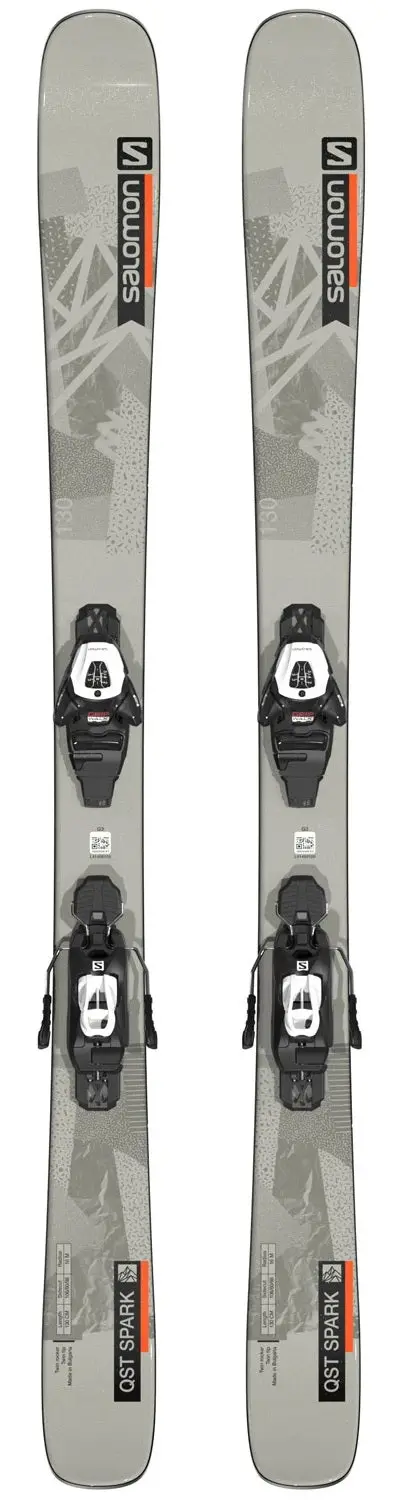 2023 Salomon Qst Spark Snow Skis With M10 Gw Bindings 1