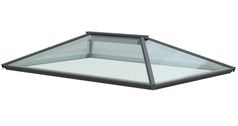 Atlas Contemporary Aluminium Roof Lantern - Active Neutral Glazing 1