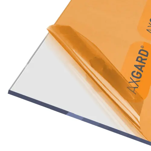 Axgard® Uv Protected Clear Solid Polycarbonate Sheets - 2Mm 1