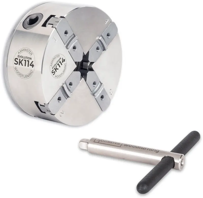 Axminster Sk114 Chuck & Key 1