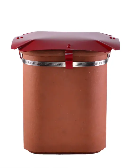 Brewer Chimney Capper Metal Chimney Cowl - Square 1