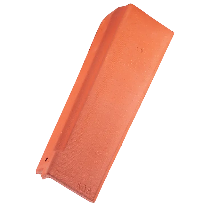 British Ceramics Flat Tile Left Hand Lateral Verge 1