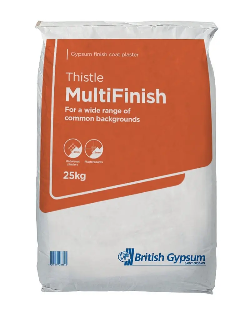 British Gypsum Thistle Multifinish Plaster 25Kg 1