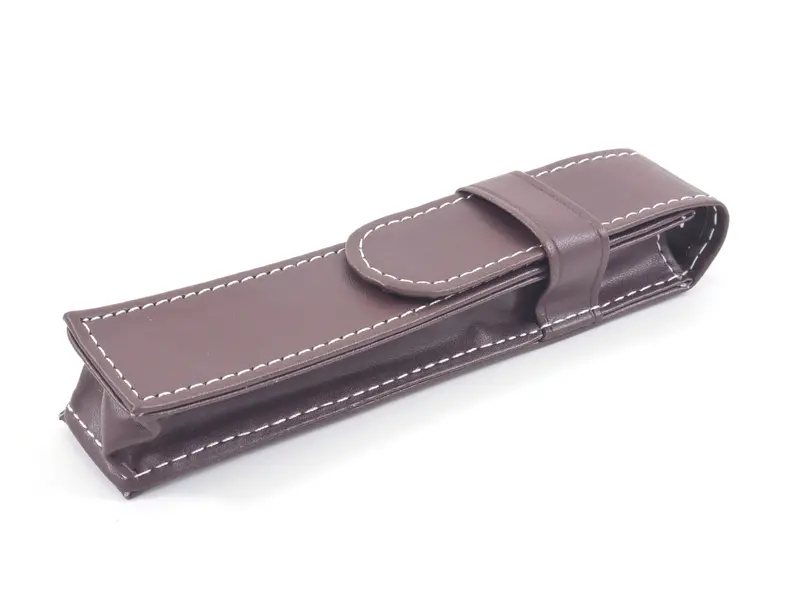 Brown Leather Pen Case 1