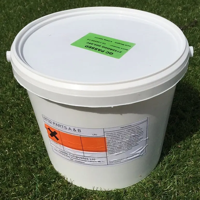 Castle Composites 2 Part Coping Stone Adhesive (3M2 Coverage) 1