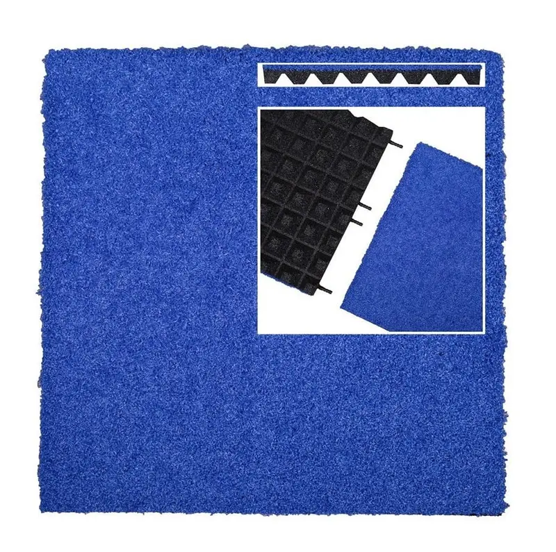 Castle Composites Grassflex Multi Play Playground Tiles - Blue 1