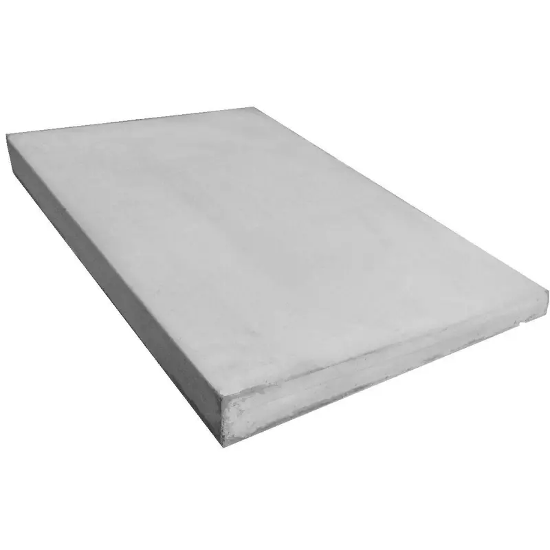 Castle Composites Single Weathered Coping Stones 600Mm X 375Mm - Light Grey 1