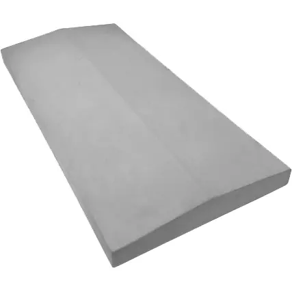 Castle Composites Twice Weathered Coping Stones 600Mm X 300Mm - Light Grey 1
