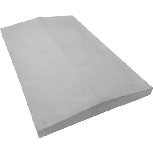 Castle Composites Twice Weathered Coping Stones 600Mm X 375Mm - Light Grey 1