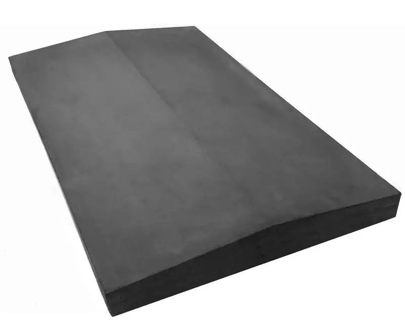 Castle Composites Twice Weathered Coping Stones 600Mm X 450Mm - Dark Grey 1