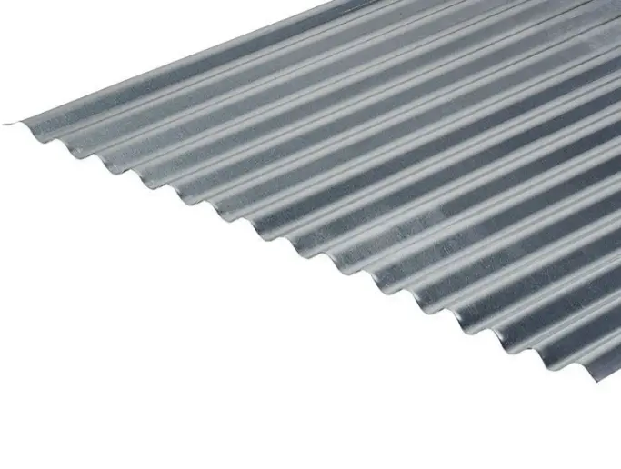 Cladco 13/3 Corrugated 0.5Mm Thick Plain Galvanised Roof Sheet 1