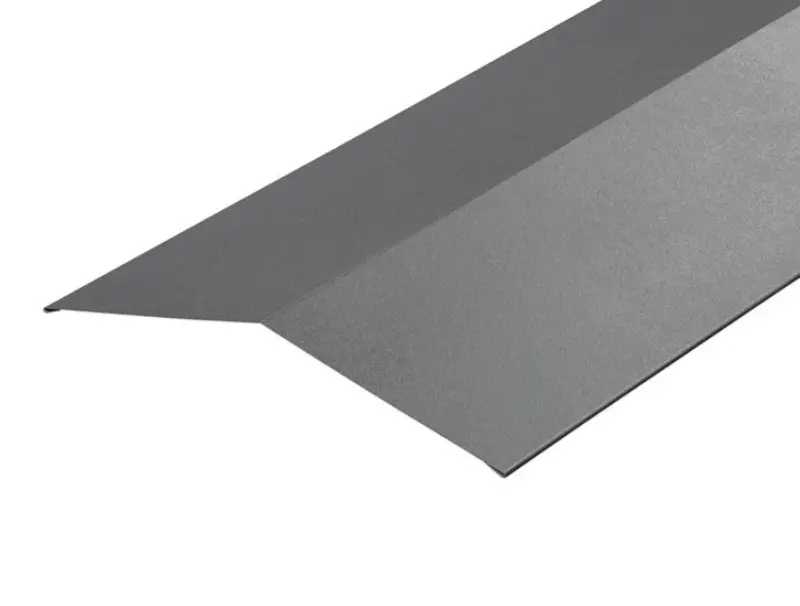 Cladco 130° Ridge Flashing For Standing Seam - 3M X 185Mm X 185Mm 1