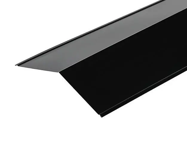 Cladco 130º Ridge Flashings In Polyester Paint Finish - 3M X 200Mm X 200Mm 1