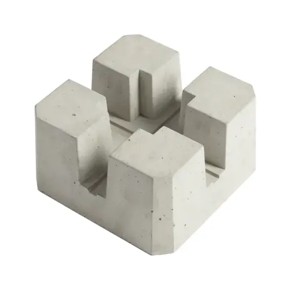 Cladco Concrete Decking Block - 280Mm X 280Mm X 160Mm 1