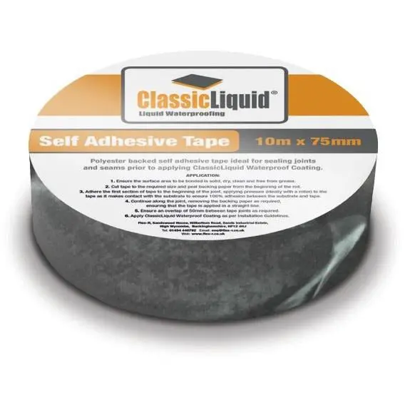 Classicliquid® Self Adhesive Tape - 10Mtr X 100Mm 1