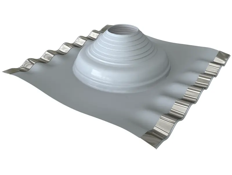 Dektite® Diverter Epdm Pipe Flashing For Metal Roofs - Grey (235 - 325Mm) 1