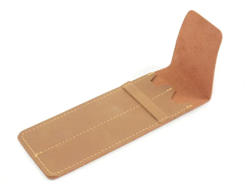 Double Leather Pen Sleeve 1