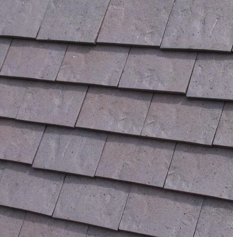 Dreadnought Clay Plain Roof Tiles - Rustic Dark Heather 1