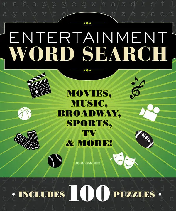 Entertainment Word Search 1