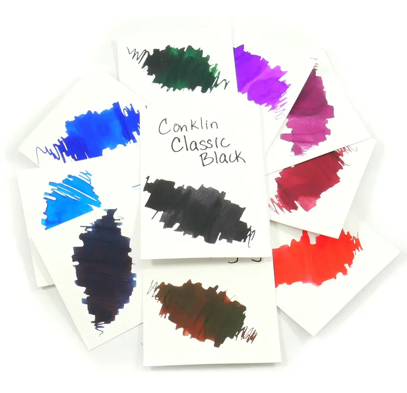 Fountain Ink Samples - Conklin Ink 1