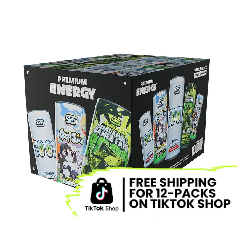 Gg® Premium Energy - Variety Pack (12 Cans) 1