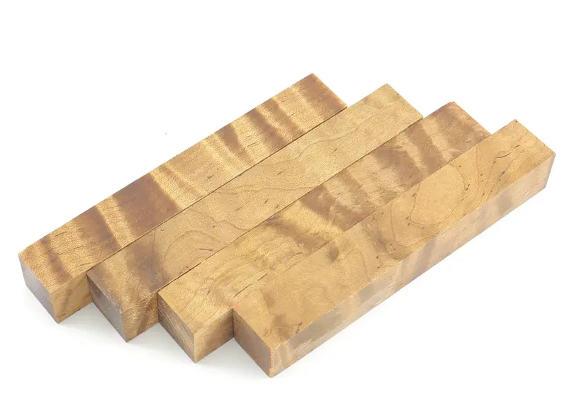 High Grade Curly Stabilized Pen Blanks 1
