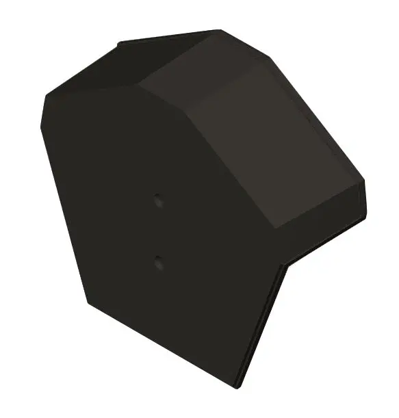 Innova Clay Universal Angle Ridge End Cap 1