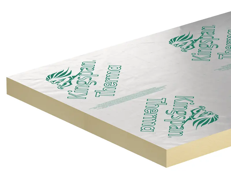 Kingspan Thermawall Tw55 Pir Insulation Board - 2400Mm X 1200Mm 1