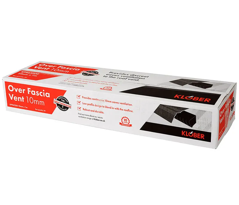 Klober 10Mm Over Fascia Vent (Box Of 50Mtr) 1