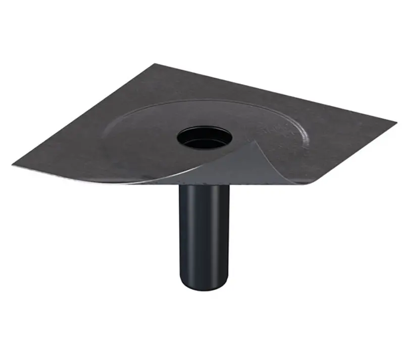 Klober Flavent Rainwater Outlet With Bitumen Skirt - 125Mm 1