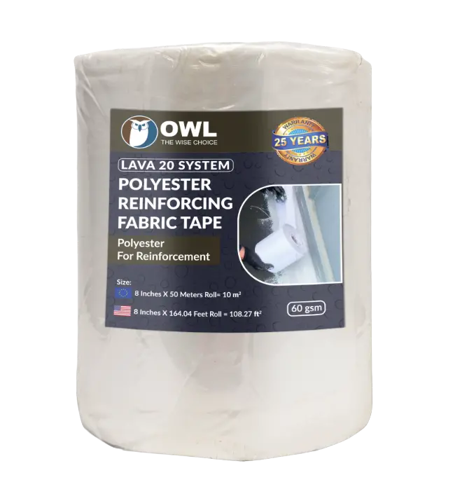 Lava 20 Polyester Reinforcing Fabric For Joints & Cracks 1