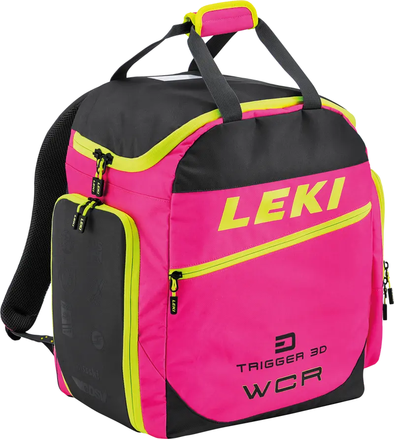 Leki Wcr Ski Boot Bag 60L Pink 1