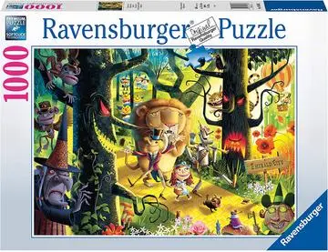 Lions, Tigers & Bears, Oh My! (1000 Pc Puzzle) 1