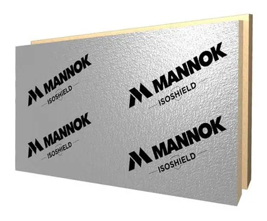 Mannok Isoshield Full Fill Cavity Wall Insulation - 1200Mm X 450Mm X 122Mm 1