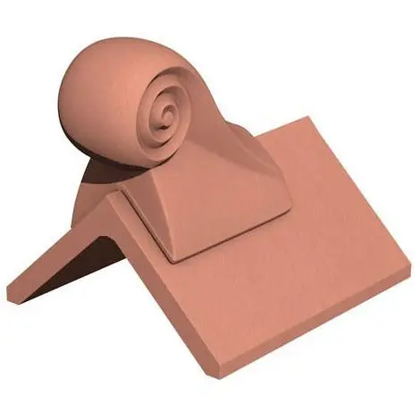 Marley Scroll Ridge Finial 1