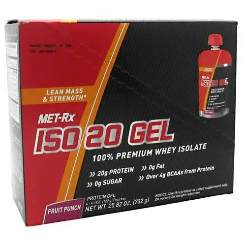 Met-Rx Iso 20 Gel 1