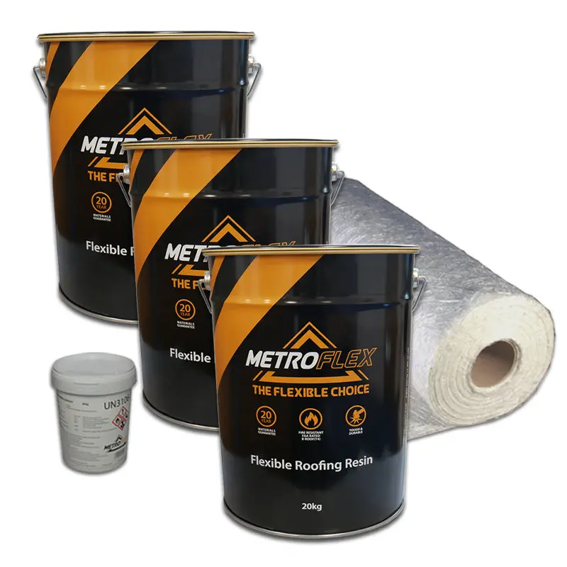 Metroflex Flexible Grp Fibreglass Roofing Kit - 21 M2 1