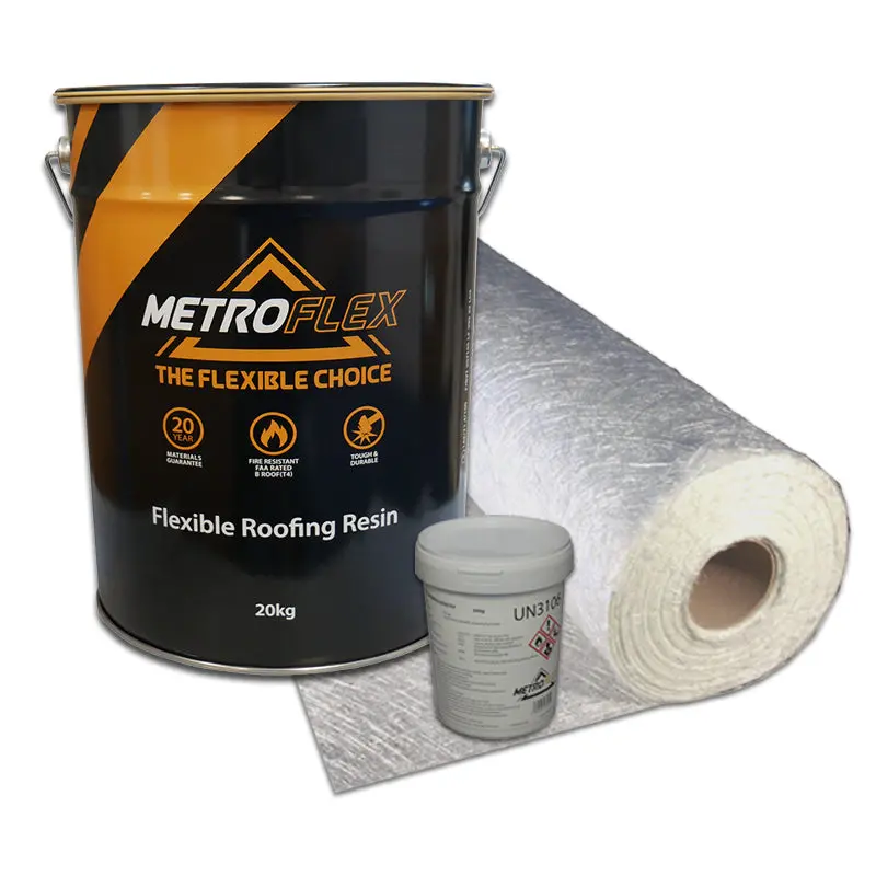 Metroflex Flexible Grp Fibreglass Roofing Kit - 7M2 1