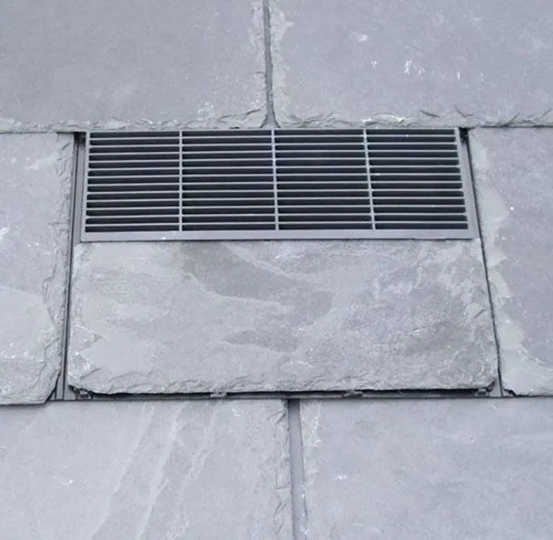 Nature Vent 500Mm X 250Mm Natural In-Line Slate Vent 1