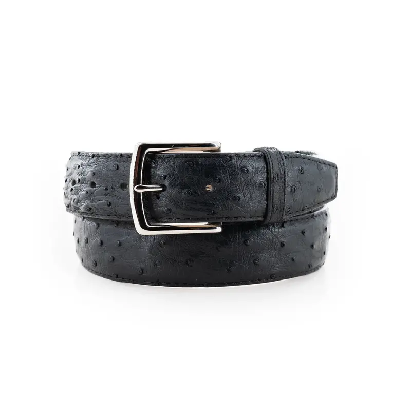 Ostrich Belt - Midnight 1