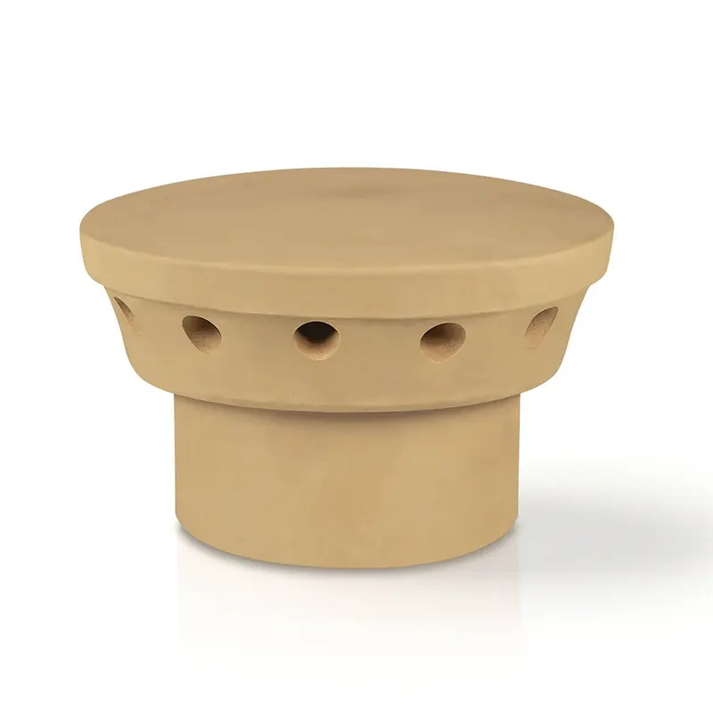 Redbank Buff Clay Flue Ventilator - 205Mm Diameter 1