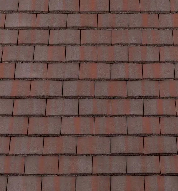 Redland Concrete Plain Roof Tile - Breckland Brown 1