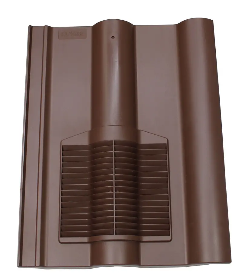 Redland Double Roman Tile Vent - Brown 1