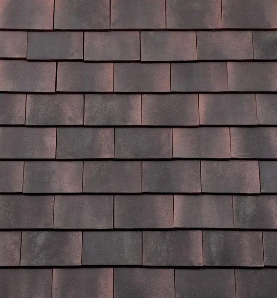 Redland Rosemary Clay Plain Roof Tile - Dark Antique 1
