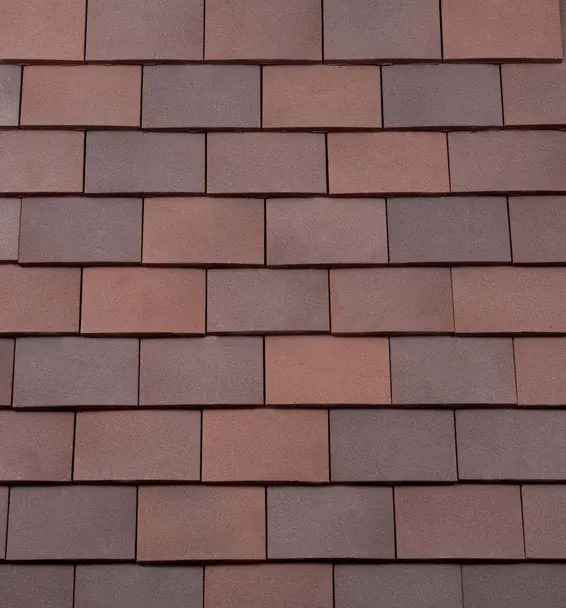 Redland Rosemary Clay Plain Roof Tile - Russet Mix 1