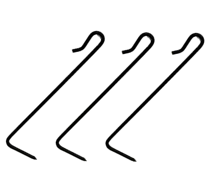 Rooftec Slate Hooks - Black 100Mm (Pack Of 50) 1
