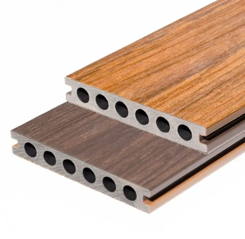 Ryno Terracedeck Signature Woodgrain Reversible Wpc Composite Decking Board - Teak / Mahogany 3.6M 1