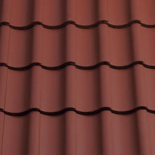 Sandtoft Concrete Shire Pantile - Terracotta Red 1